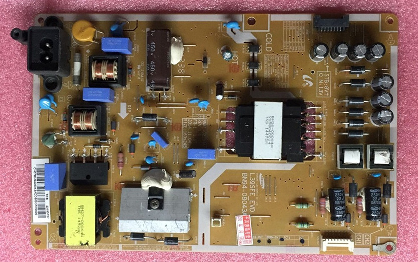 Original Samsung BN41-02086A L39SFE-DVD Power Supply Board teste